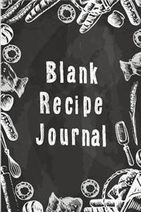 Blank Recipe Journal