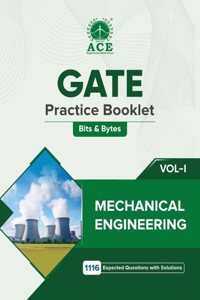 GATE 2025 Mechanical Engineering Practice Booklet Bits & Bytes Volume 1 with 1116 Expected Questions & Answers