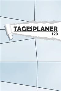 Tagesplaner Metall Optik