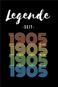 Legende seit 1905