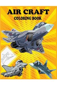 Aircraft Coloring Book