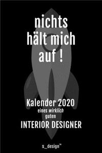 Kalender 2020 für Interior Designer