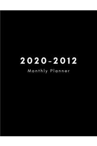 2020-2012 Monthly Planner