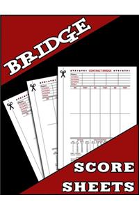 Bridge Score Sheets