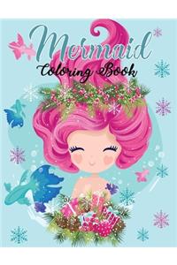 Mermaid Coloring Book