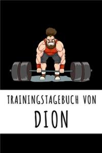 Trainingstagebuch von Dion