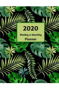 2020 Weekly & Monthly Planner