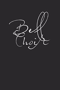 Bell Choir Calligraphic Cover 120 Page Notebook Lined Journal