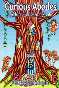 Curious Abodes Adult Coloring Book