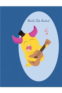 Ukulele Tabs Notebook