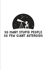 So Many Stupid People So Few Giant Asteroids