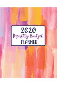 Monthly Budget Planner 2020