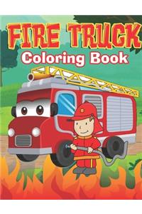 fire truck coloring book
