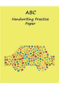 ABC Handwriting Practice Paper