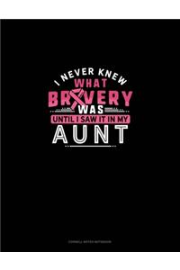 I Never Knew What Bravery Was Until I Saw It In My Aunt