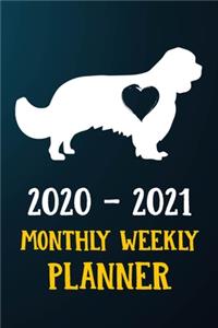 2020 2021 Monthly Weekly Planner