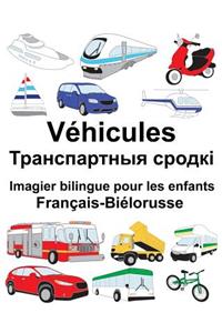 Français-Biélorusse Véhicules Imagier bilingue pour les enfants