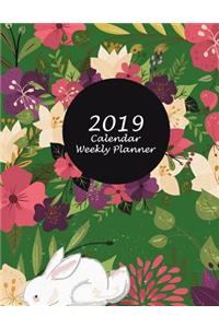 2019 Calendar Weekly Planner