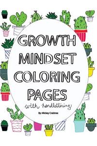 Growth Mindset Coloring Book