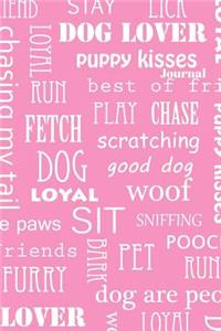 Dog Lover Puppy Kisses Journal