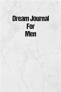 Dream Journal for Men