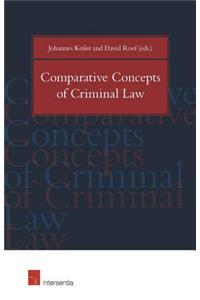 Comparative Concepts of Criminal Law