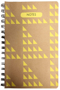 Geoart: Medium Spiral-Bound Notebook