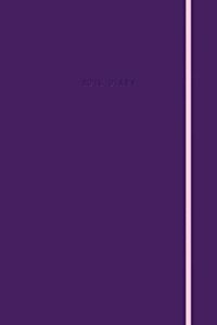 Fashion Diary Purple Soft Touch 2018 Sli (Diary Slim)
