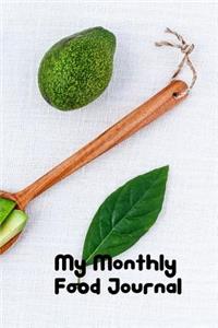 My Monthly Food Journal
