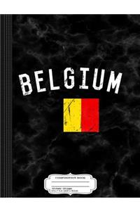 Belgium Composition Notebook