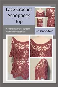 Lace Crochet Scoopneck Top