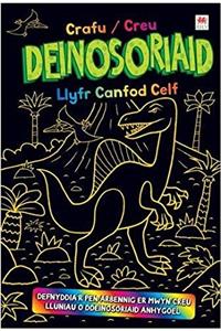 Llyfr Canfod Celf: Crafu/Creu Deinosoriaid