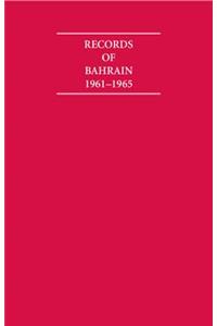 Records of Bahrain 1961-1965 5 Volume Hardback Set