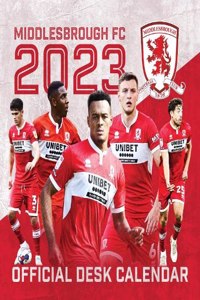 The Official Middlesbrough FC Desk Calendar 2023