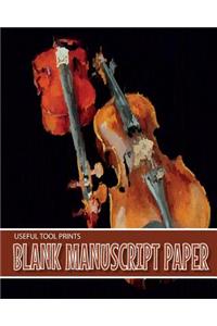 Useful Tool Prints Blank Manuscript Paper