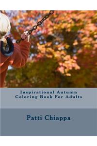 Inspirational Autumn Coloring Book For Adults