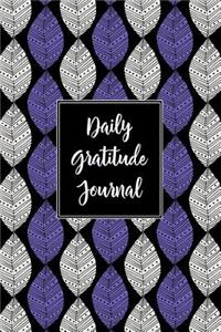 Gratitude Journal Abstract Leaves Pattern 10