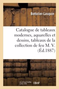 Catalogue de Tableaux Modernes, Aquarelles Et Dessins, Tableaux Anciens