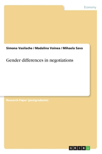 Gender differences in negotiations
