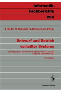 Entwurf Und Betrieb Verteilter Systeme