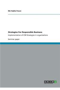 Strategies For Responsible Business