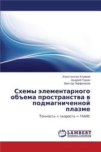 Skhemy Elementarnogo Obema Prostranstva V Podmagnichennoy Plazme