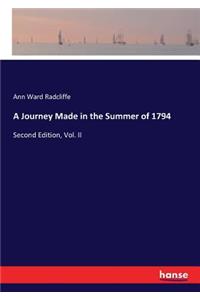 A Journey Made in the Summer of 1794