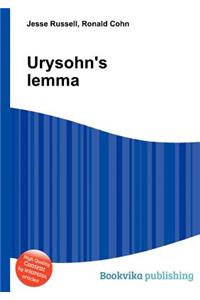 Urysohn's Lemma