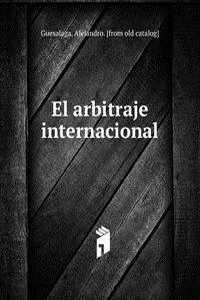 El arbitraje internacional