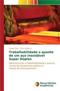 Trabalhabilidade a quente de um aço inoxidável Super Dúplex