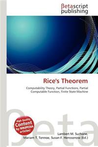 Rice's Theorem