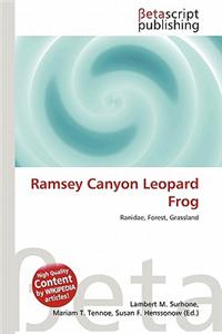 Ramsey Canyon Leopard Frog