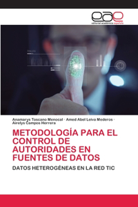 Metodología Para El Control de Autoridades En Fuentes de Datos