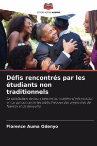 Défis rencontrés par les étudiants non traditionnels